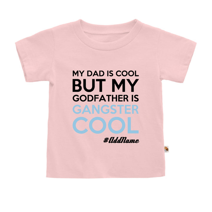 Teezbee.com - Gangster Cool Godfather - Kids-T (Pink)