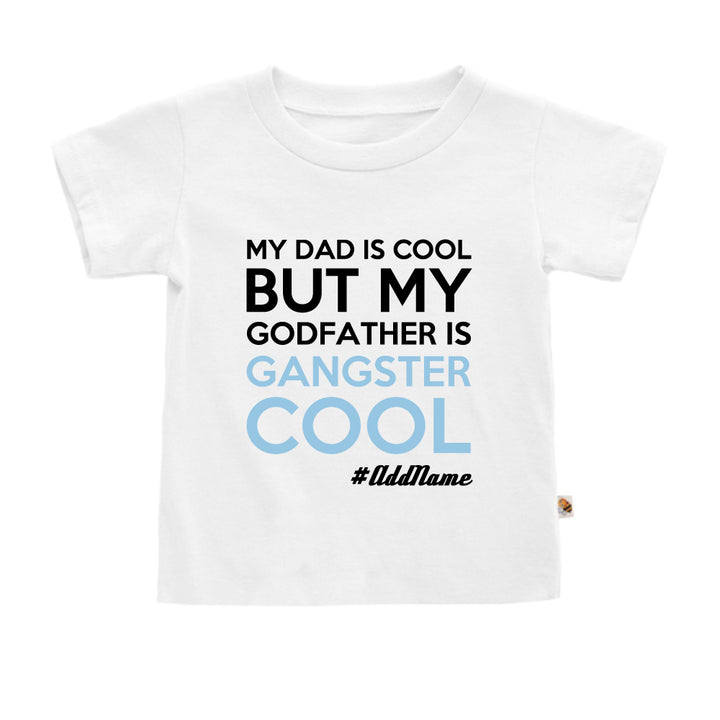 Teezbee.com - Gangster Cool Godfather - Kids-T (White)