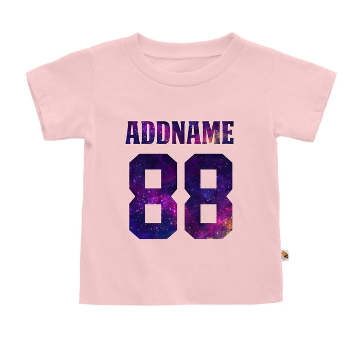 Teezbee.com - Galaxy Name with Number - Kids-T (Pink)