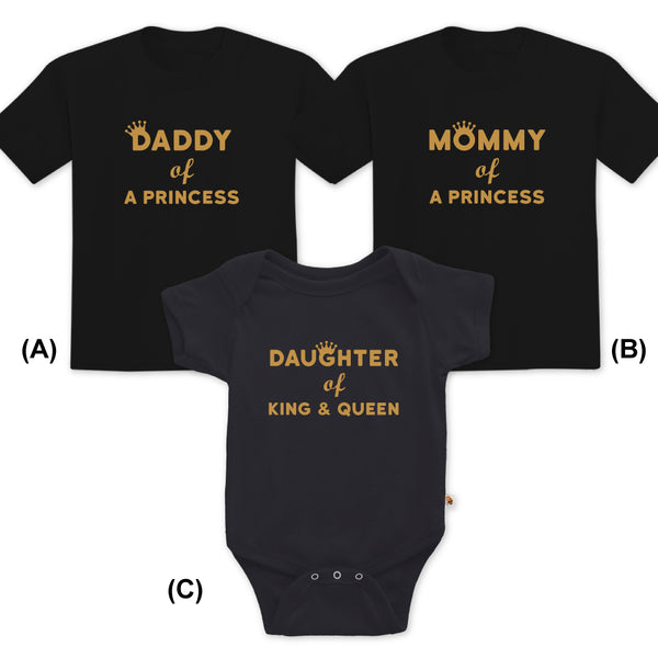 Daughter of King Queen Family Set