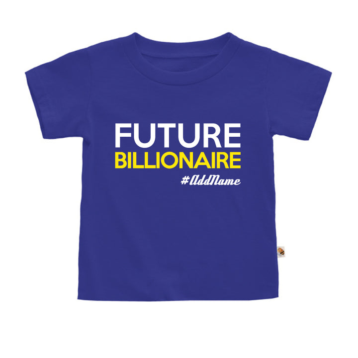 Teezbee.com - Future Billionaire - Kids-T (Blue)