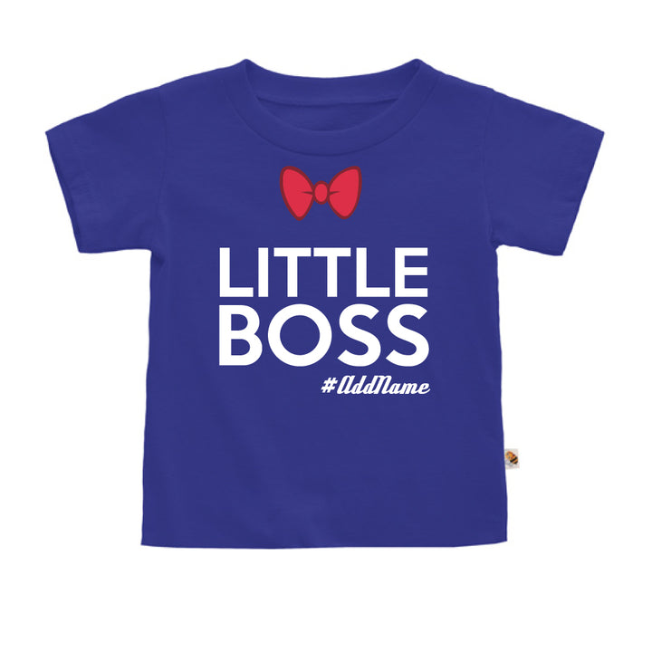 Teezbee.com - Little Boss - Kids-T (Blue)