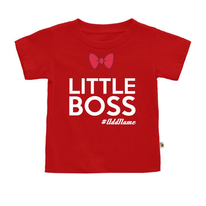 Teezbee.com - Little Boss - Kids-T (Red)