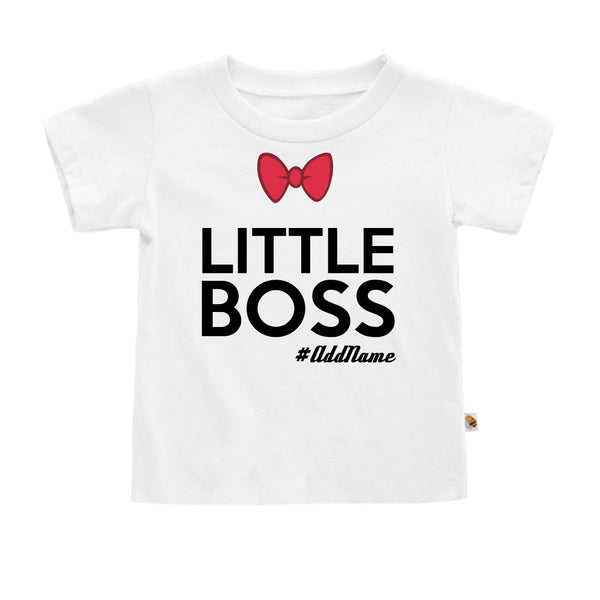Teezbee.com - Little Boss - Kids-T (White)