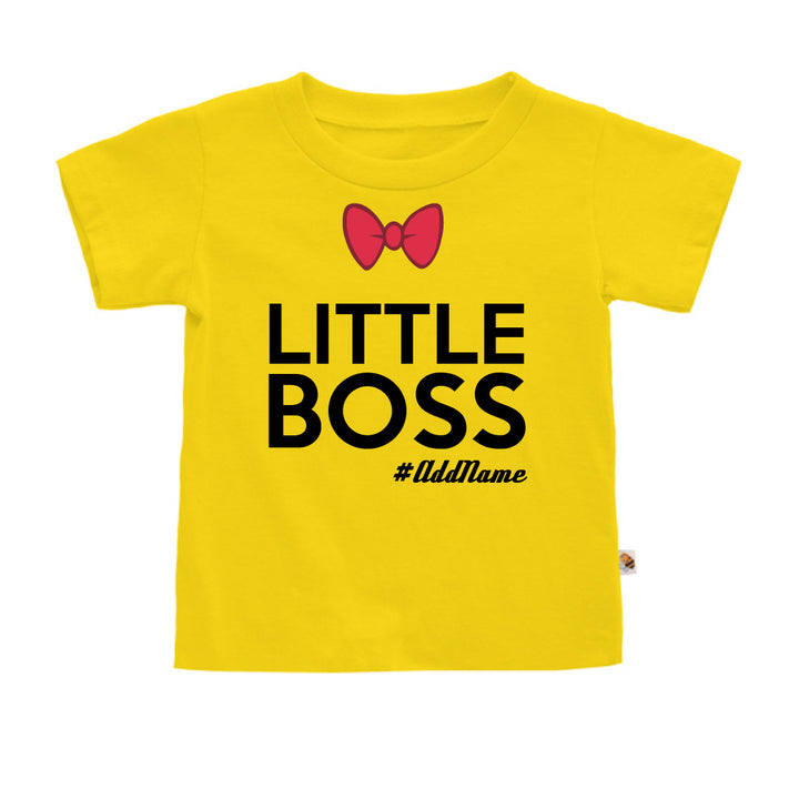Teezbee.com - Little Boss - Kids-T (Yellow)