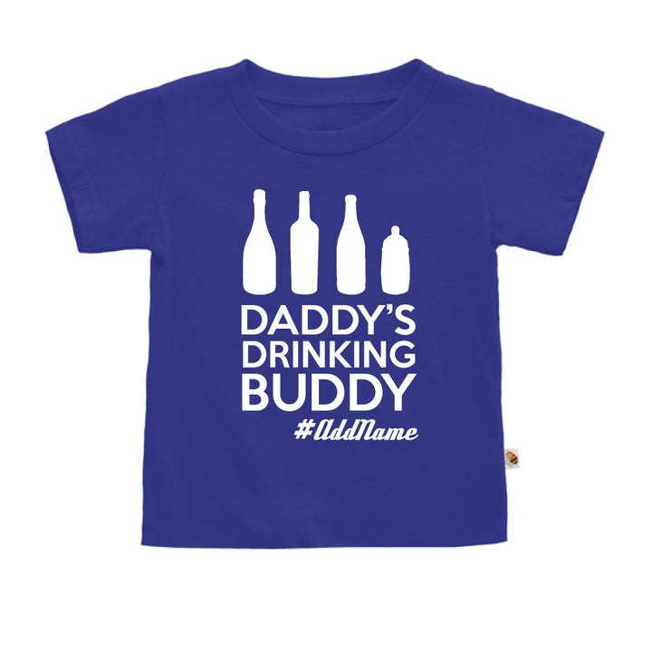 Teezbee.com - Daddy's Drinking Buddy - Kids-T (Blue)
