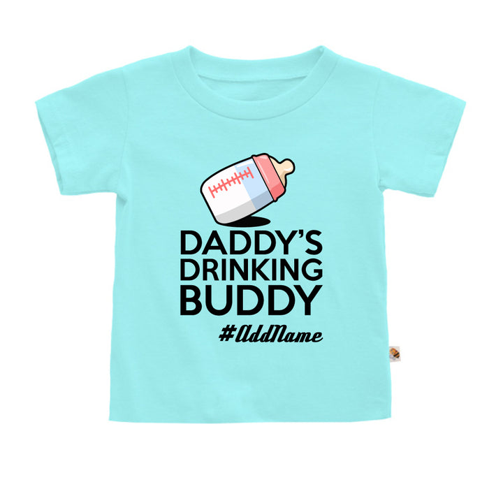 Teezbee.com - Daddy's Drinking Buddy Milk Bottle - Kids-T (Light Blue)
