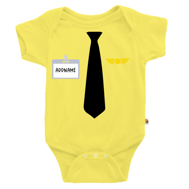 Teezbee.com - Pilot - Romper (Light Yellow)