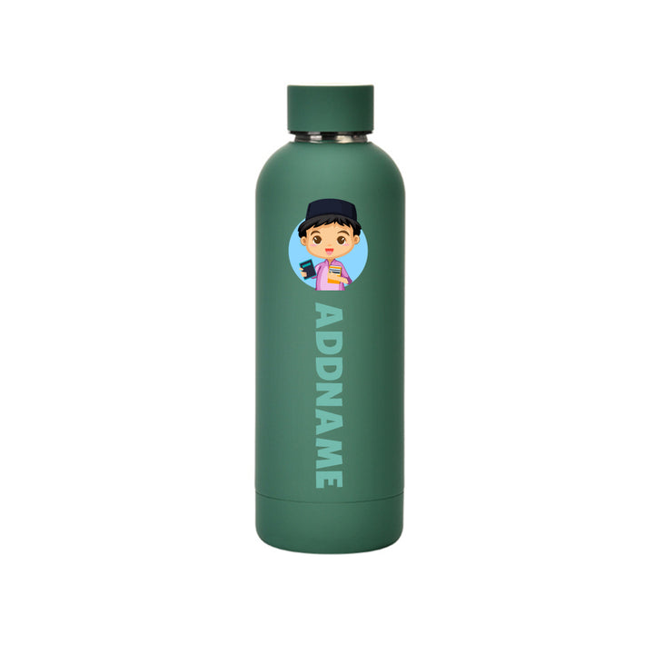 Teezbee.com - REVO 500ml Thermo Water Bottle (Amir | Army Green)