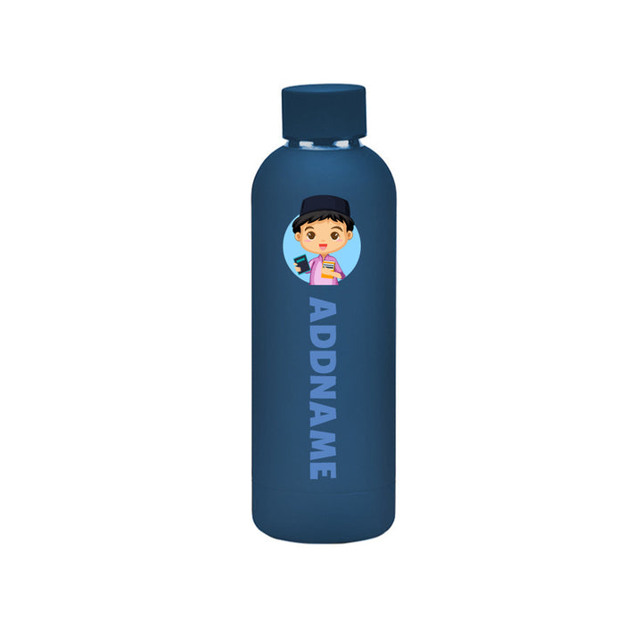 Teezbee.com - REVO 500ml Thermo Water Bottle (Amir | Navy Blue)