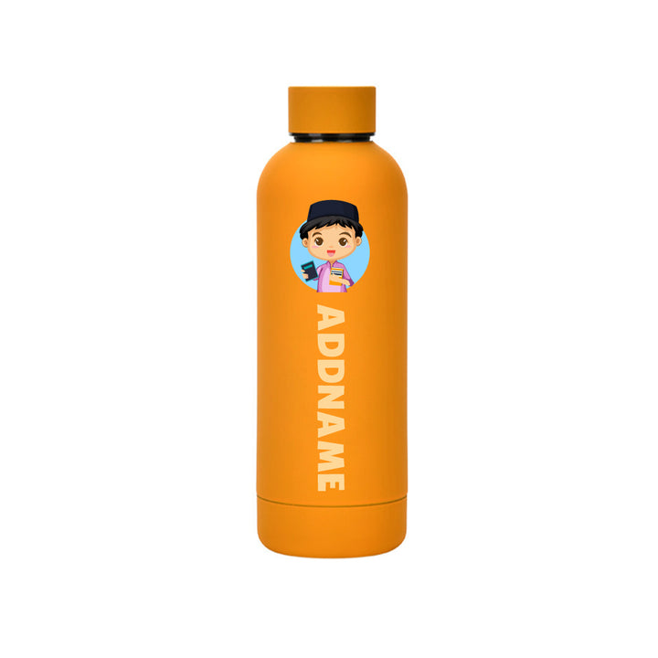 Teezbee.com - REVO 500ml Thermo Water Bottle (Amir | Saffron Orange)