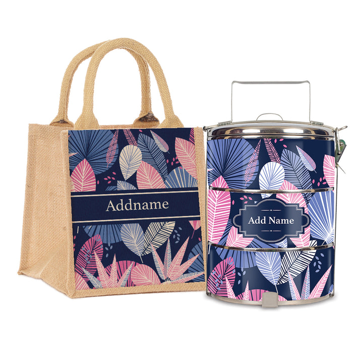 Teezbee.com - Mystic Flora Tiffin Carrier & Lunch Bag