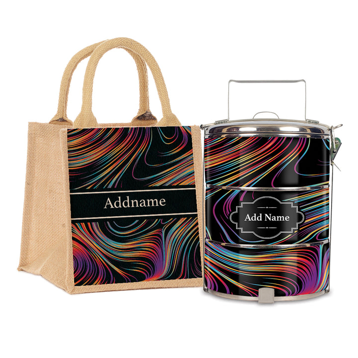 Teezbee.com - Spectrum Rainbow Tiffin Carrier & Lunch Bag