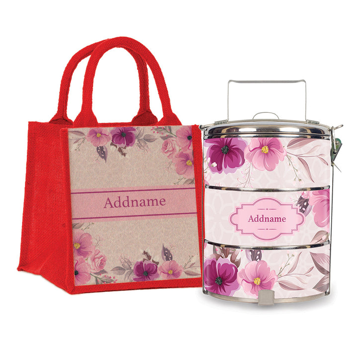 Teezbee.com - Amour Rose Tiffin Carrier