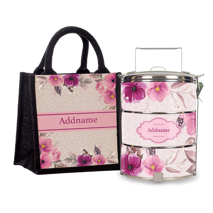 Teezbee.com - Amour Rose Tiffin Carrier