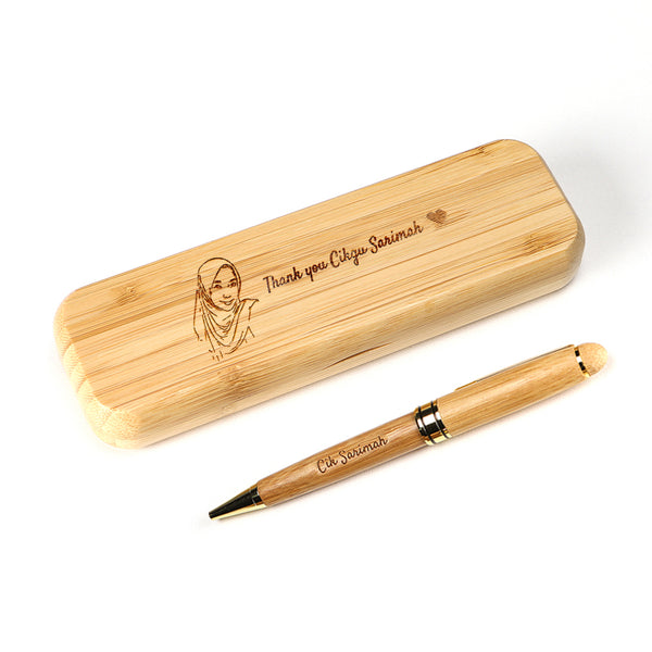Teezbee.com - Personalised Bamboo Pen