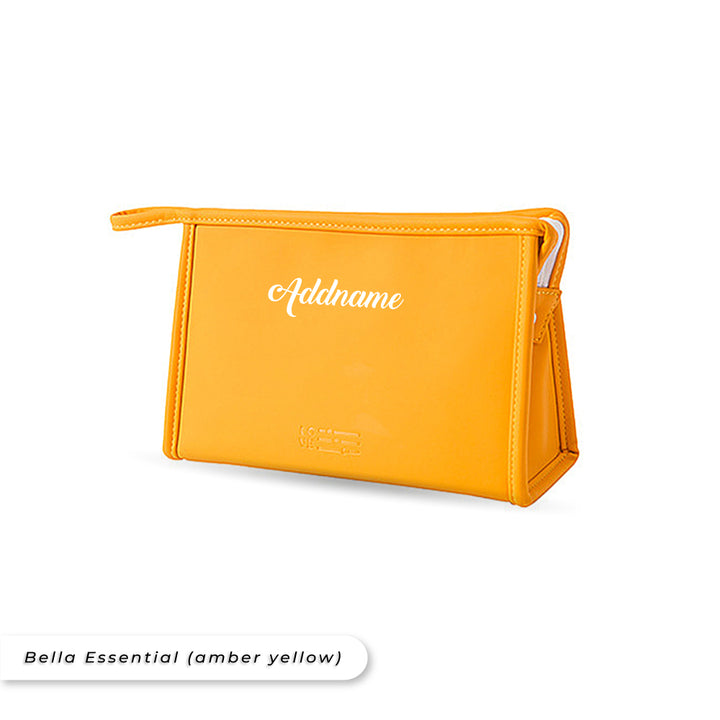 Teezbee.com - Bella Essential Cosmetic Pouch (Amber Yellow)