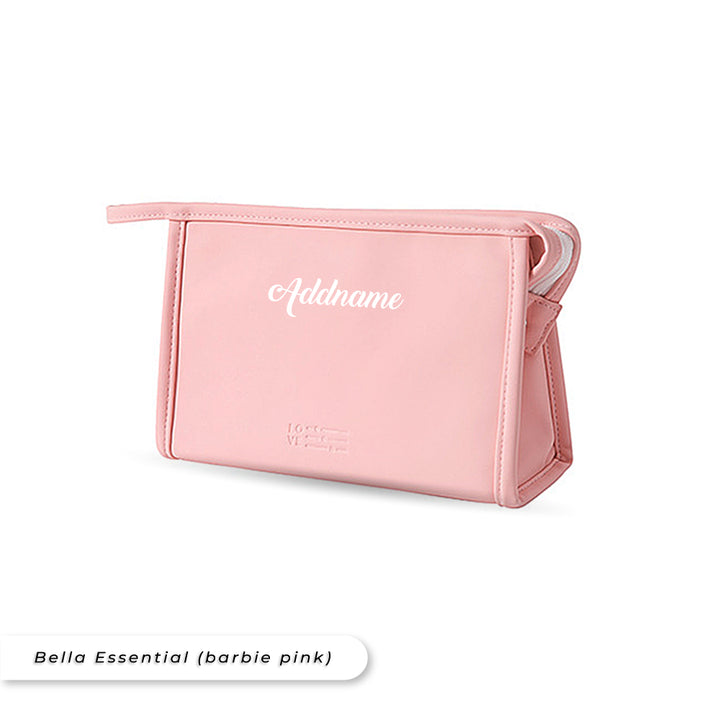 Teezbee.com - Bella Essential Cosmetic Pouch (Barbie Pink)