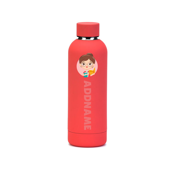 Teezbee.com - REVO 500ml Thermo Water Bottle (Cheryl | Red)