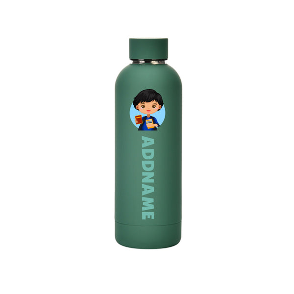 Teezbee.com - REVO 500ml Thermo Water Bottle (Ganesh | Army Green)