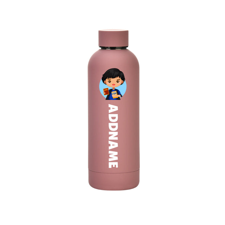 Teezbee.com - REVO 500ml Thermo Water Bottle (Ganesh | Dusty Pink)