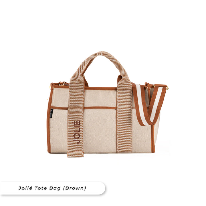 Teezbee.com - Jolié Tote Bag (Brown)