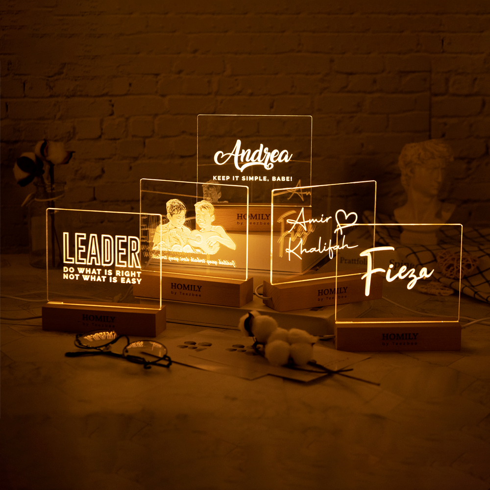Custom Light Display Personalised LED Display Light – Teezbee.com