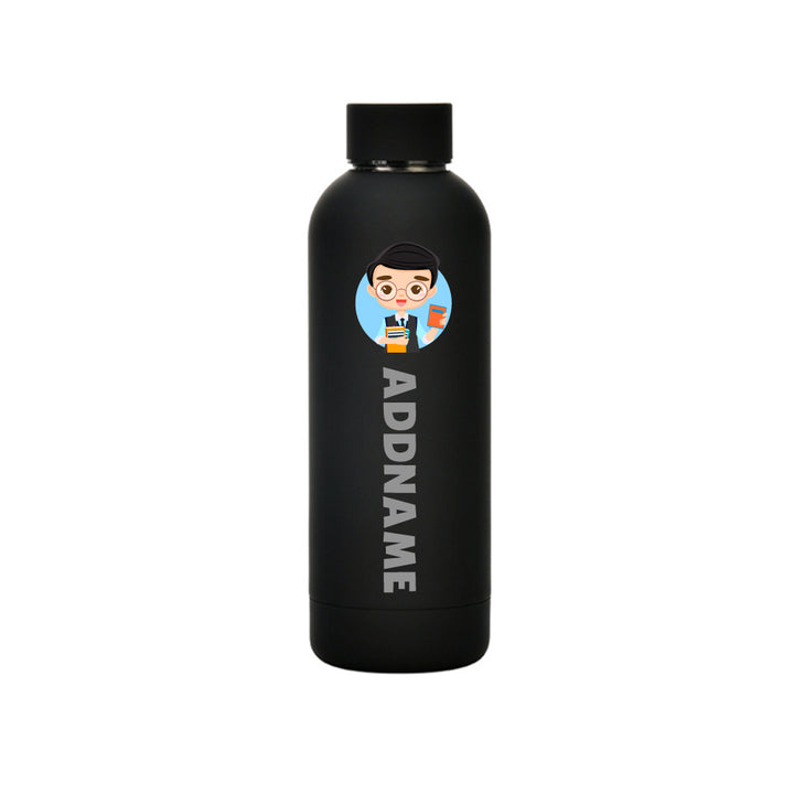REVO 500ml Thermo Water Bottle (Lee | Black)