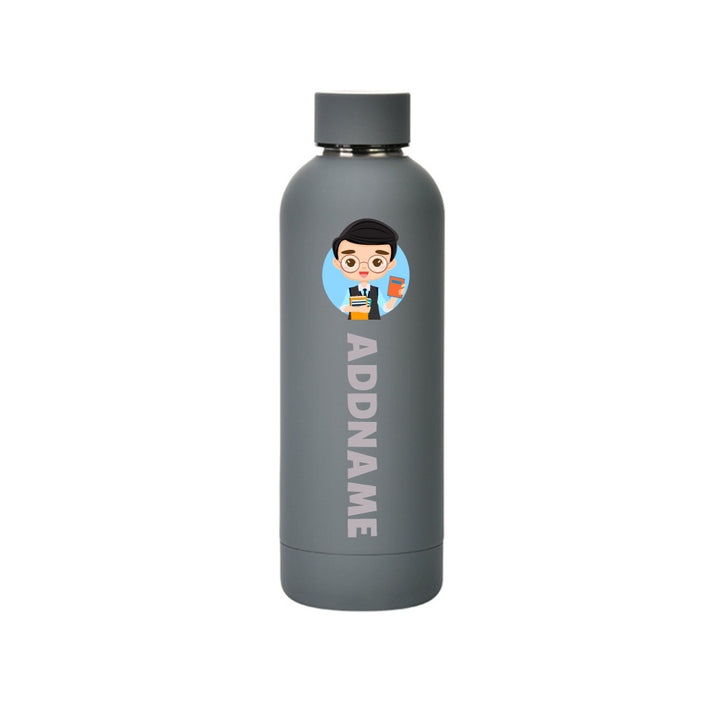 REVO 500ml Thermo Water Bottle (Lee | Grey)