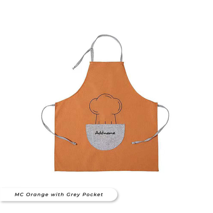 Teezbee.com - Premium Master Chef Apron (Orange)