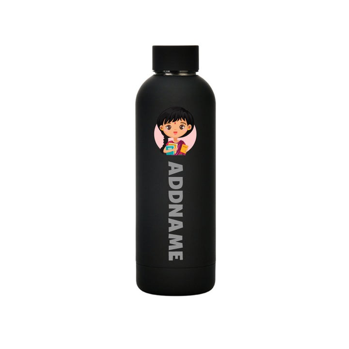 Teezbee.com - REVO 500ml Thermo Water Bottle (Nandini | Black)