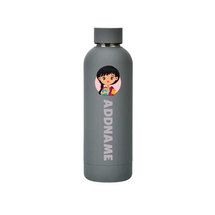 Teezbee.com - REVO 500ml Thermo Water Bottle (Nandini | Grey)