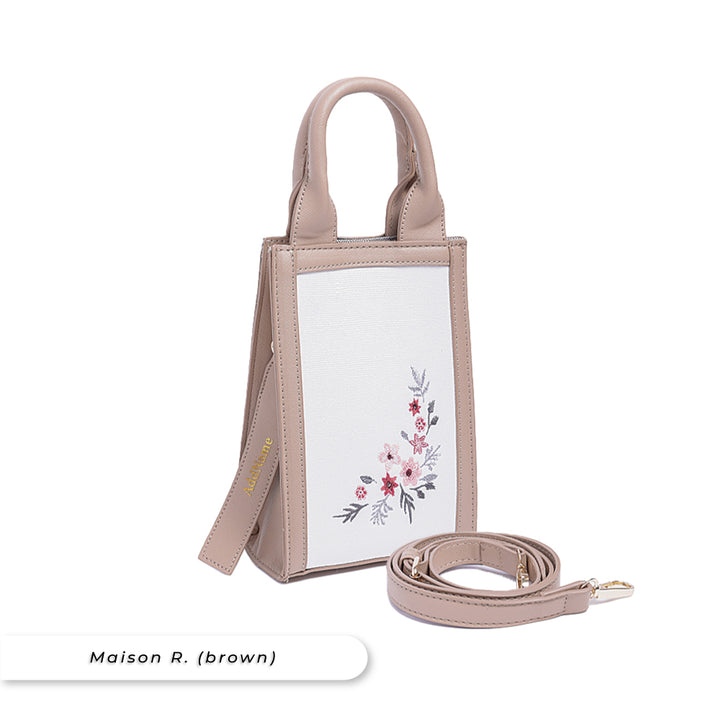Teezbee.com - Maison R. Premium Canvas Bag (Brown)