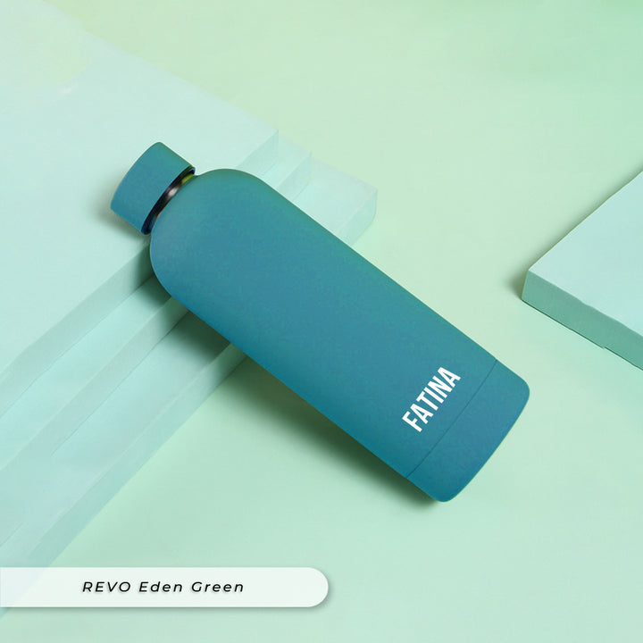 Teezbee.com - REVO 500ml Thermo Water Bottle (Eden Green) - Petite