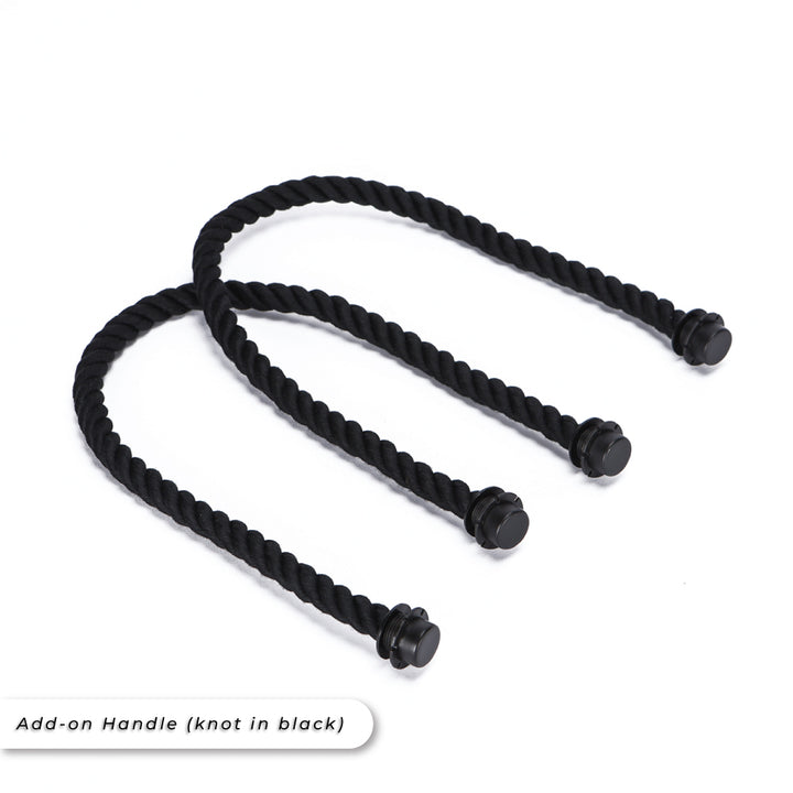 Teezbee.com - Knot Handle for Ruby Silicone Bag (black)