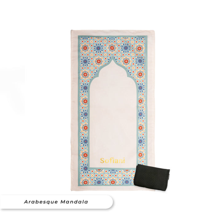 Teezbee.com - Foldable Sejadah Prayer Mat (Arabesque Mandala)