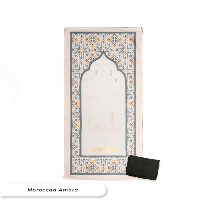 Teezbee.com - Foldable Sejadah Prayer Mat (Moroccan Amora)