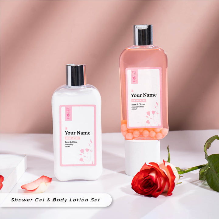 Teezbee.com - BODILY Body & Wash Gift Set (Rose)