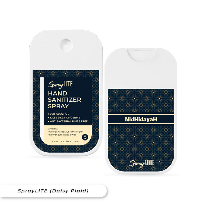 Teezbee.com - SprayLITE Personalised Pocket Spray (Daisy Mosaic)