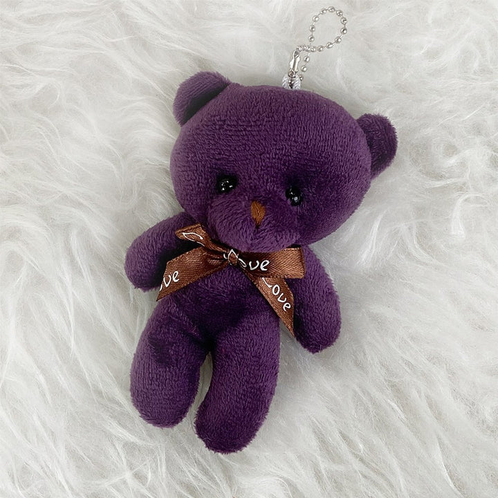 Teezbee.com - Teddy Bear Keychain (Purple)