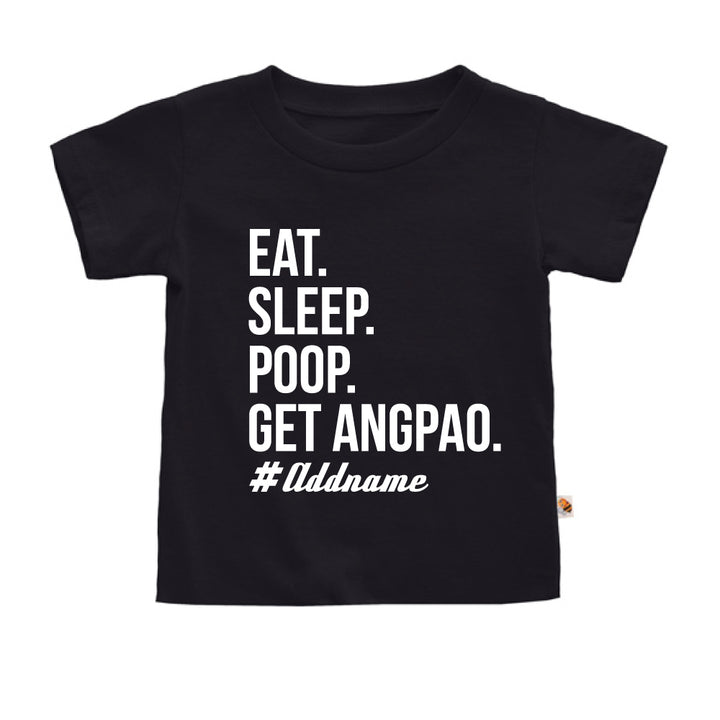 Teezbee.com - Eat Sleep Poop Get Angpao Print
