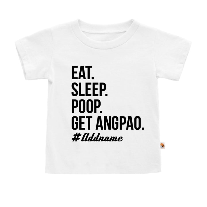 Teezbee.com - Eat Sleep Poop Get Angpao Print